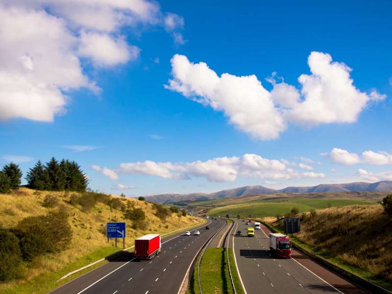 Traffic,,Sky,And,Clouds,Near,M6,,Junction,37